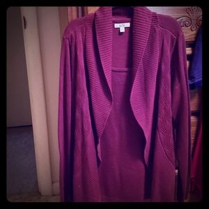 Sweater with built in tank top